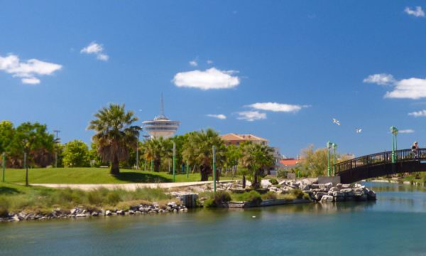 Parc du Levant et phare de Palavas