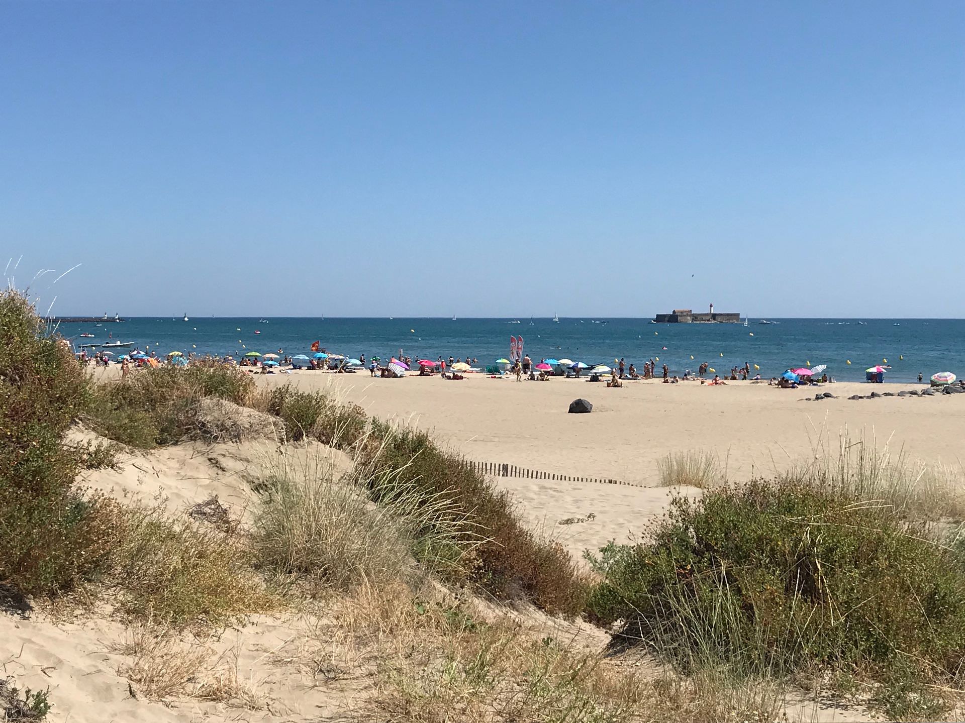 Plage Rochelongue au Cap d'Agde