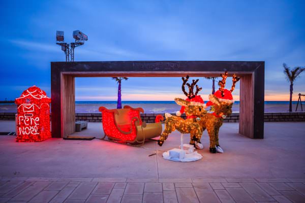 Noël à la plage à Valras