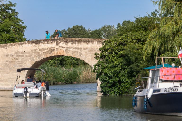 Péniche sur le Canal du Midi