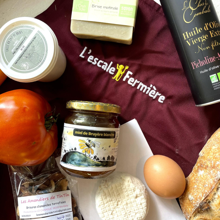 Produits de la boutique l'escale Fermière