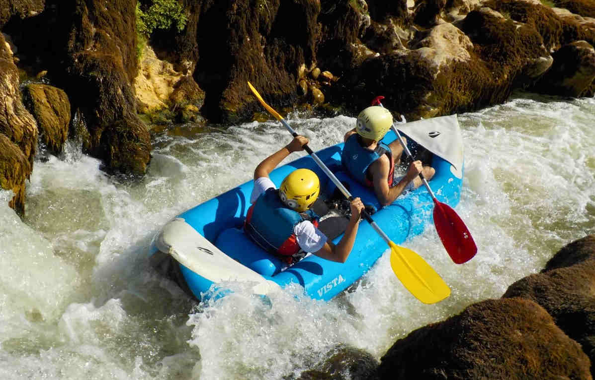 Canoerafting avec Globalaventures