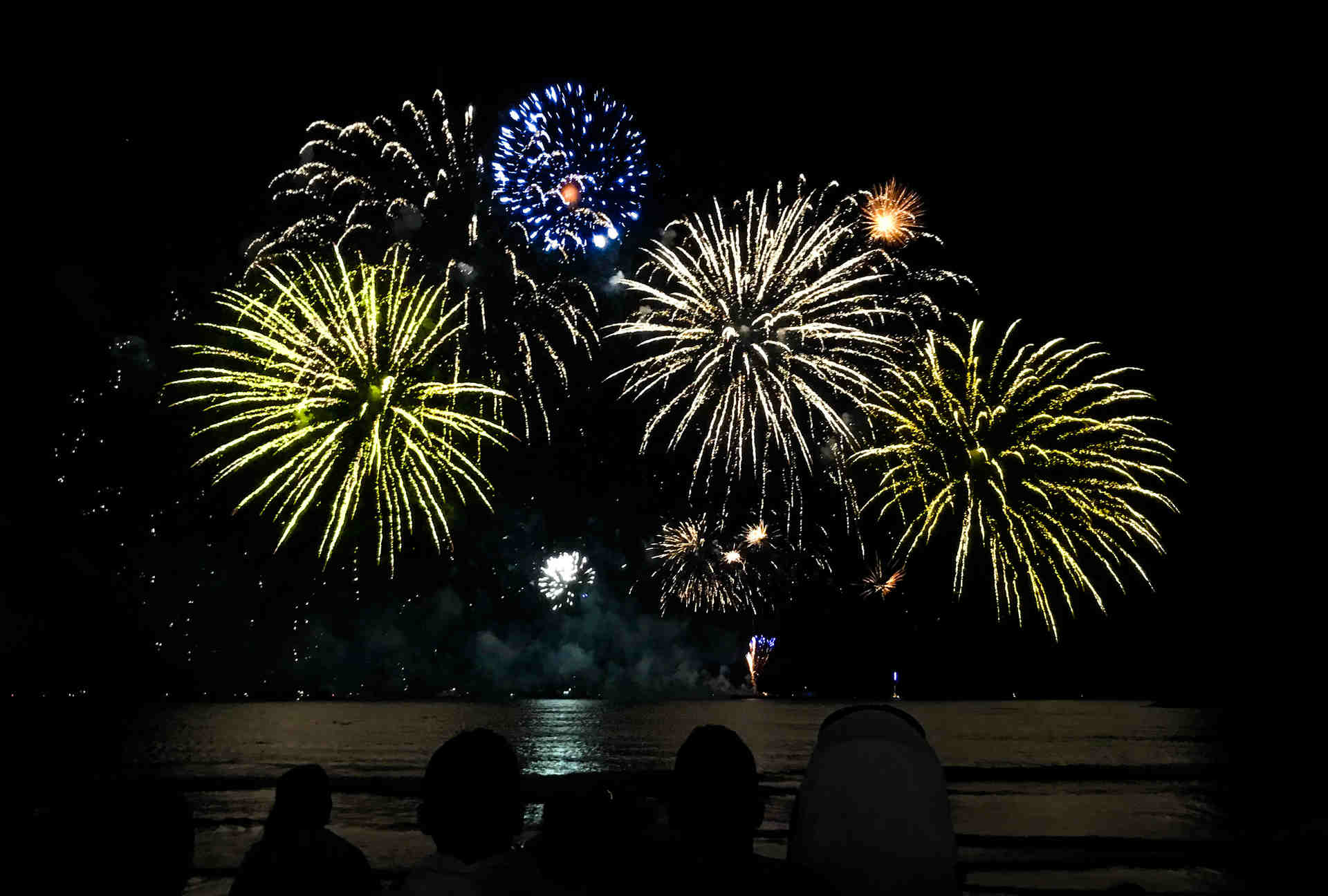 Feux d'artifice les Nuits d'Or à la Grande Motte