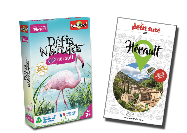 Jeu Défi Nature Bioviva et Guide Petit Futé